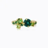 Stardust Ring / Green Combo (Gold)>Caroline Svedbom Clearance
