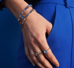 Caroline Svedbom Stardust Ring / Blue Combo (Rhodium)>Caroline Svedbom Ringar Online