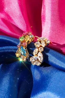 Stella Ring / Crystal (Guld)>Caroline Svedbom Sale