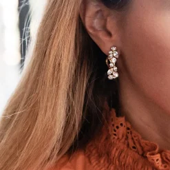 Stella Örhängen / Crystal (Guld)>Caroline Svedbom Best