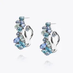 Stella Örhängen / Blue Combo (Rhodium)>Caroline Svedbom Discount