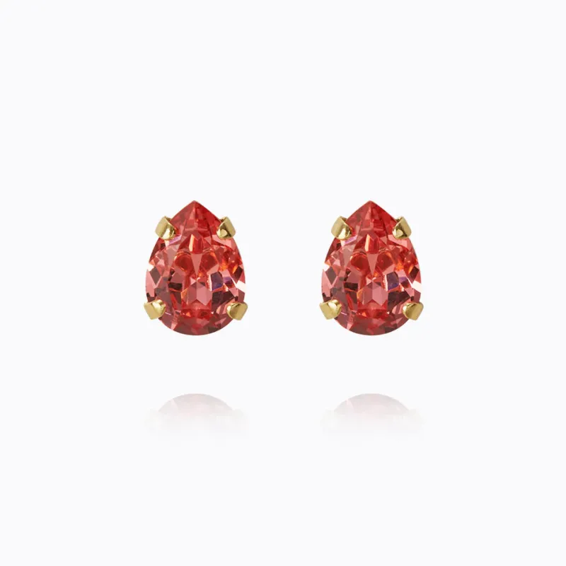 Superpetite Drop Örhängen / Rose Peach (Guld)>Caroline Svedbom