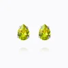 Superpetite Drop Örhängen / Citrus Green (Rhodium)>Caroline Svedbom