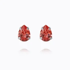 Superpetite Drop Örhängen / Rose Peach (Rhodium)>Caroline Svedbom Best