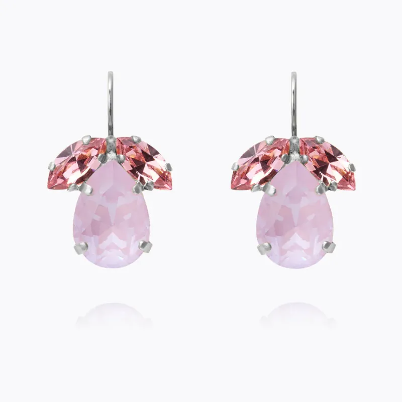 Timo Örhängen / Soft Pink Combo (Rhodium)>Caroline Svedbom New