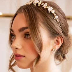 When I Look At You Tiara / Crystal (Guld)>Caroline Svedbom New