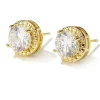 Guld Studs Örhängen CZ – CEEG081>Celine Estelle Outlet