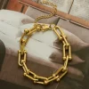Guldarmband med 18K förgyllning 16+4 cm>Celine Estelle Outlet