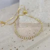 Guldarmband med 18K förgyllning med cubic zirconia>Celine Estelle Discount
