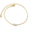 Guldarmband med CZ 15+5 cm>Celine Estelle