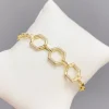 Guldarmband med 14K förgyllning med cubic zirconia stenar>Celine Estelle Online