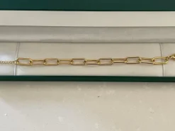 Guldarmband med 18K förgyllning Glansig><noscript><img width=