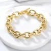 Guldarmband med 18K förgyllning 18 cm>Celine Estelle Hot