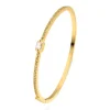 Guldarmring med 18K förgyllning med cubic zirconia>Celine Estelle Hot