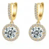 Guldörhängen med 14K förgyllning och cubic zirconia>Celine Estelle Clearance