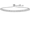 Silverarmband med CZ Justerbar 4 mm>Celine Estelle New