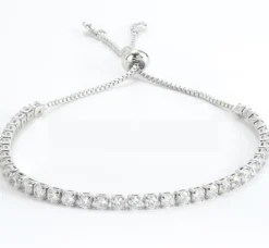 Silverarmband med CZ 3 mm>Celine Estelle Discount