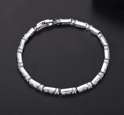 Celine Estelle Silverarmband CZ 18 cm><noscript><img width=