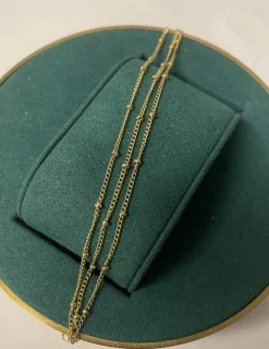 Tunt Guldarmband med 18K förgyllning 15+5 cm>Celine Estelle Best