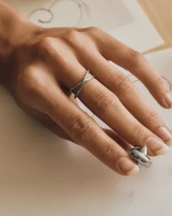 Alexa Ring S – Stål><noscript><img width=