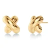 Alexa Studs L – Guld>Edblad Outlet