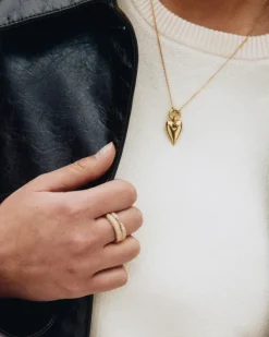 Amore Halsband L – Guld><noscript><img width=