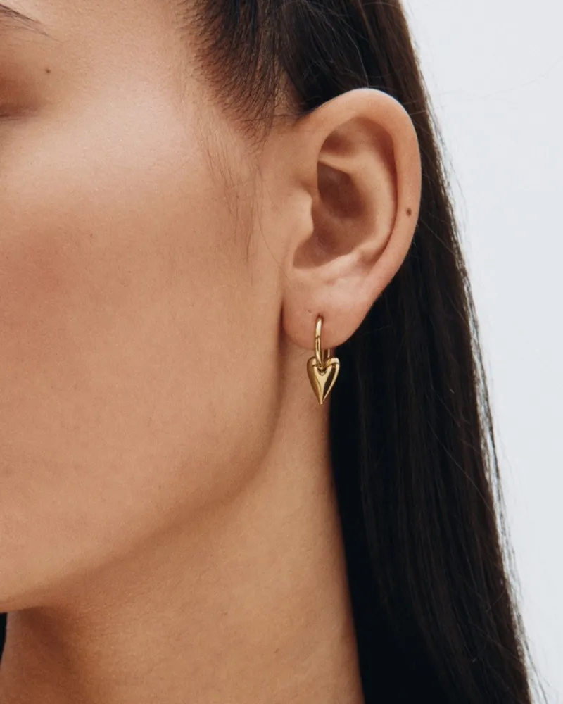 Amore Hoops S – Guld>Edblad Hot