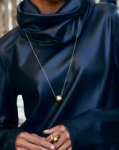 Bead Halsband Guld><noscript><img width=