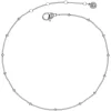 Beaded Kedje Fotlänk Stål>Edblad Online
