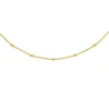 Beaded Kedje Halsband Guld>Edblad New