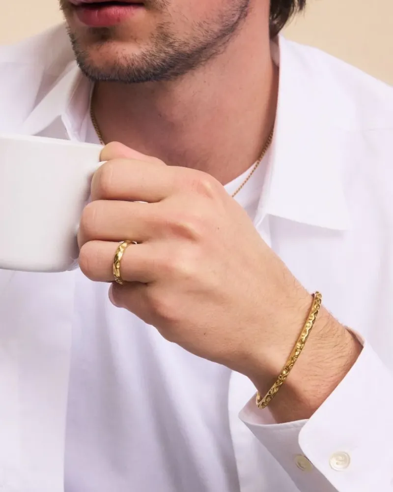 Billie Bangle Guld 127602>Edblad Discount