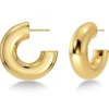 Chunky Creoles L Guld – 127662>Edblad Best