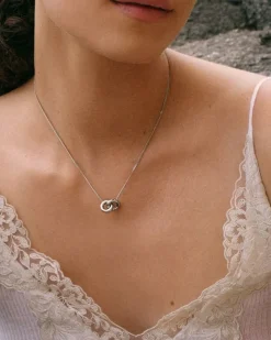 Chunky Eternal Halsband Stål><noscript><img width=