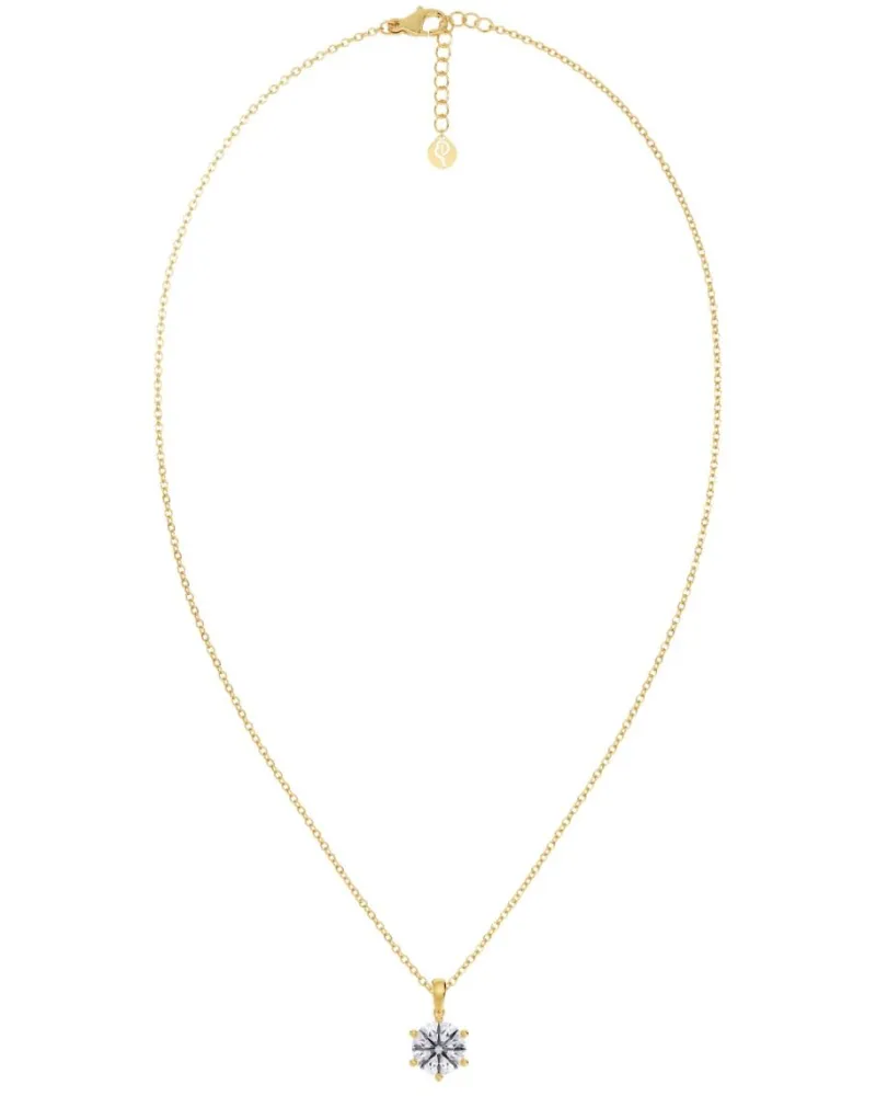 Crown Halsband L Guld>Edblad New