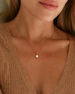 Crown Halsband L Guld><noscript><img width=