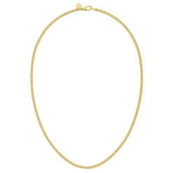 Curb Chain Bred Guld 45 cm – 127412>Edblad Online