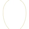 Curb Kedja Mini 42 cm Guld>Edblad Hot