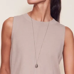 Drop Halsband Stål (123565)>Edblad Outlet