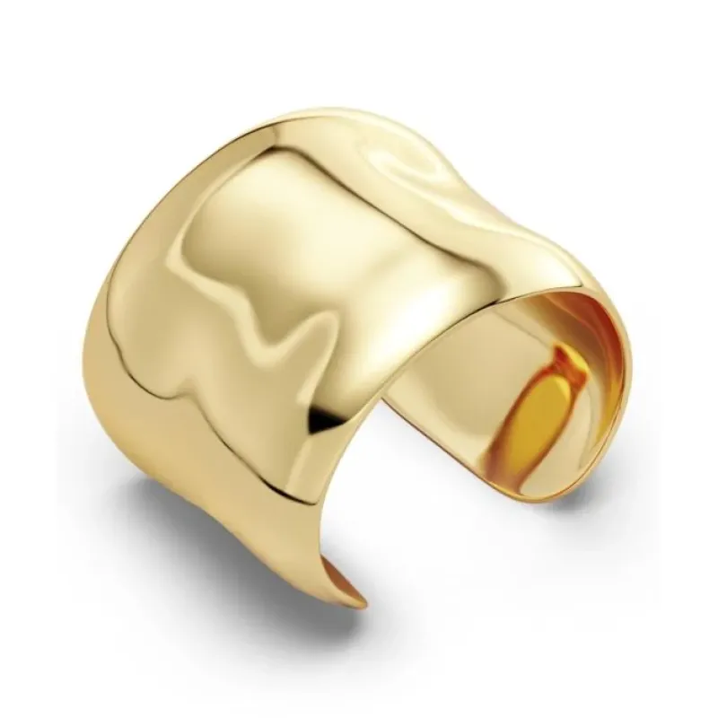 Flowy Bangle Guld – 127418>Edblad Online