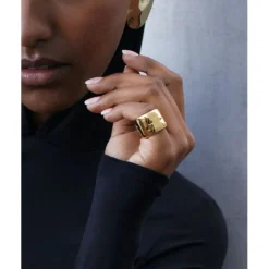Flowy Ring Guld – 127422><noscript><img width=