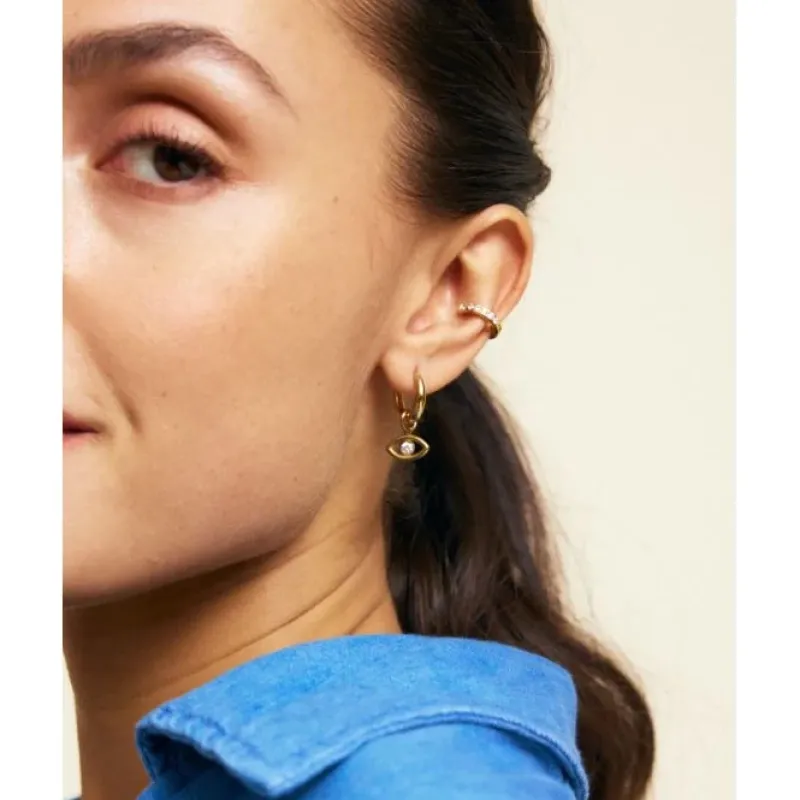 Glow Ear Cuff Guld – 127628>Edblad Online