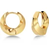 Helix Hoops L – Guld>Edblad New