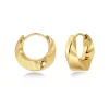 Helix Hoops S – Guld>Edblad Outlet