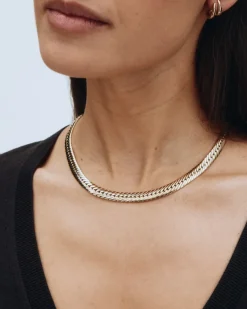 Hera Chain Halsband – Guld><noscript><img width=