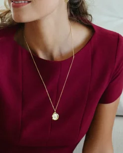 Holly Halsband L – Guld><noscript><img width=