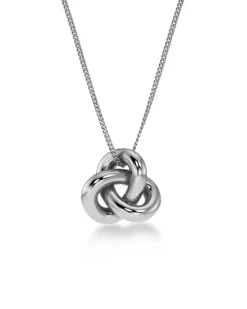 Infinity Knot Halsband L Stål>Edblad Clearance