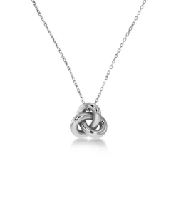 Infinity Knot Halsband S Stål>Edblad Online