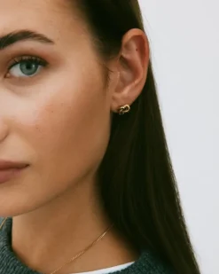 Infinity Knot Studs S Örhängen Guld>Edblad Discount