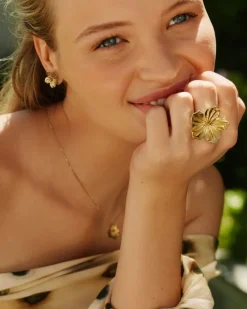 Jasmine Hoops Guld>Edblad