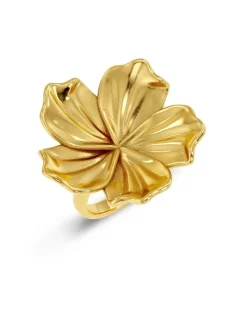Jasmine Ring L Guld>Edblad Hot